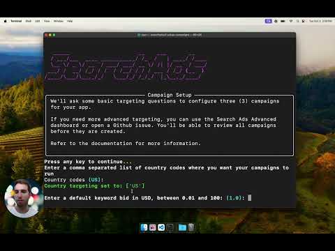 Setting up Apple Search Ads Advanced Campaigns using the Search Ads CLI