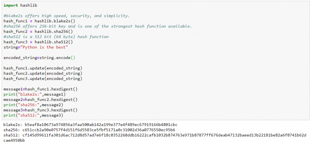 hashlib python