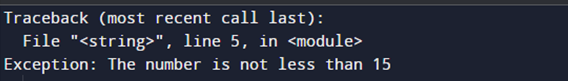 Error in break outside loop python