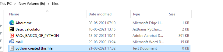 Using path.touch to create a file in another directory
