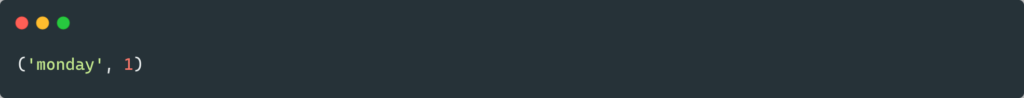 popitem() remove from the start