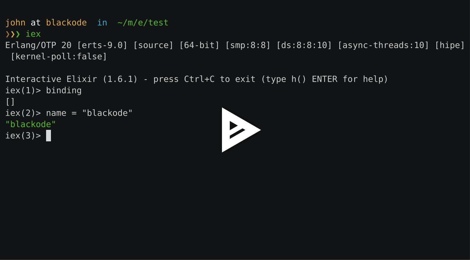 asciicast