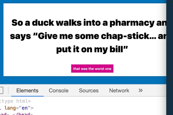 Dad Joke Fetcher