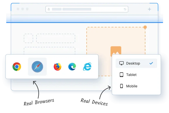 Test on Virtual Browser