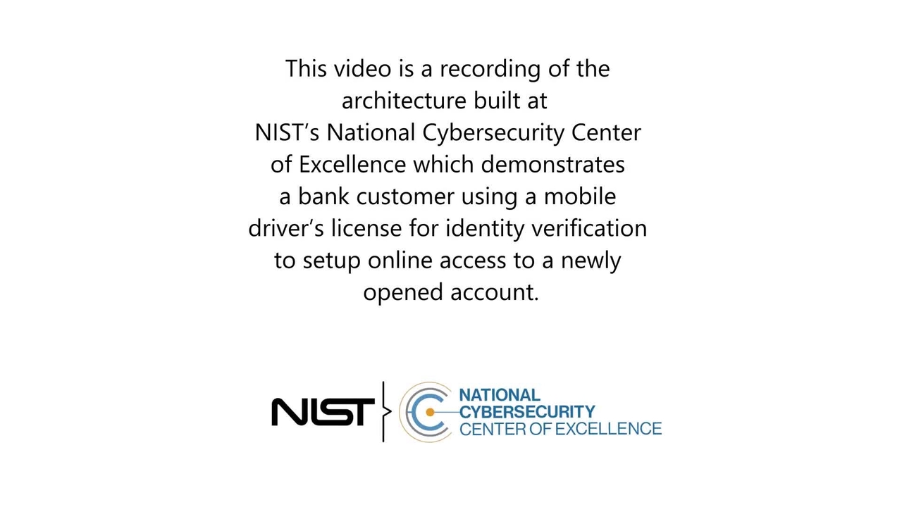 mDL Use Case 1: Digital Enrollment