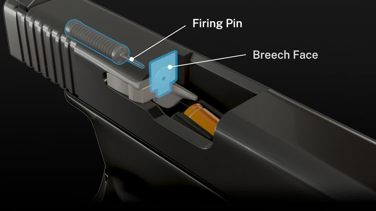 Forensic Marks on a Cartridge Case