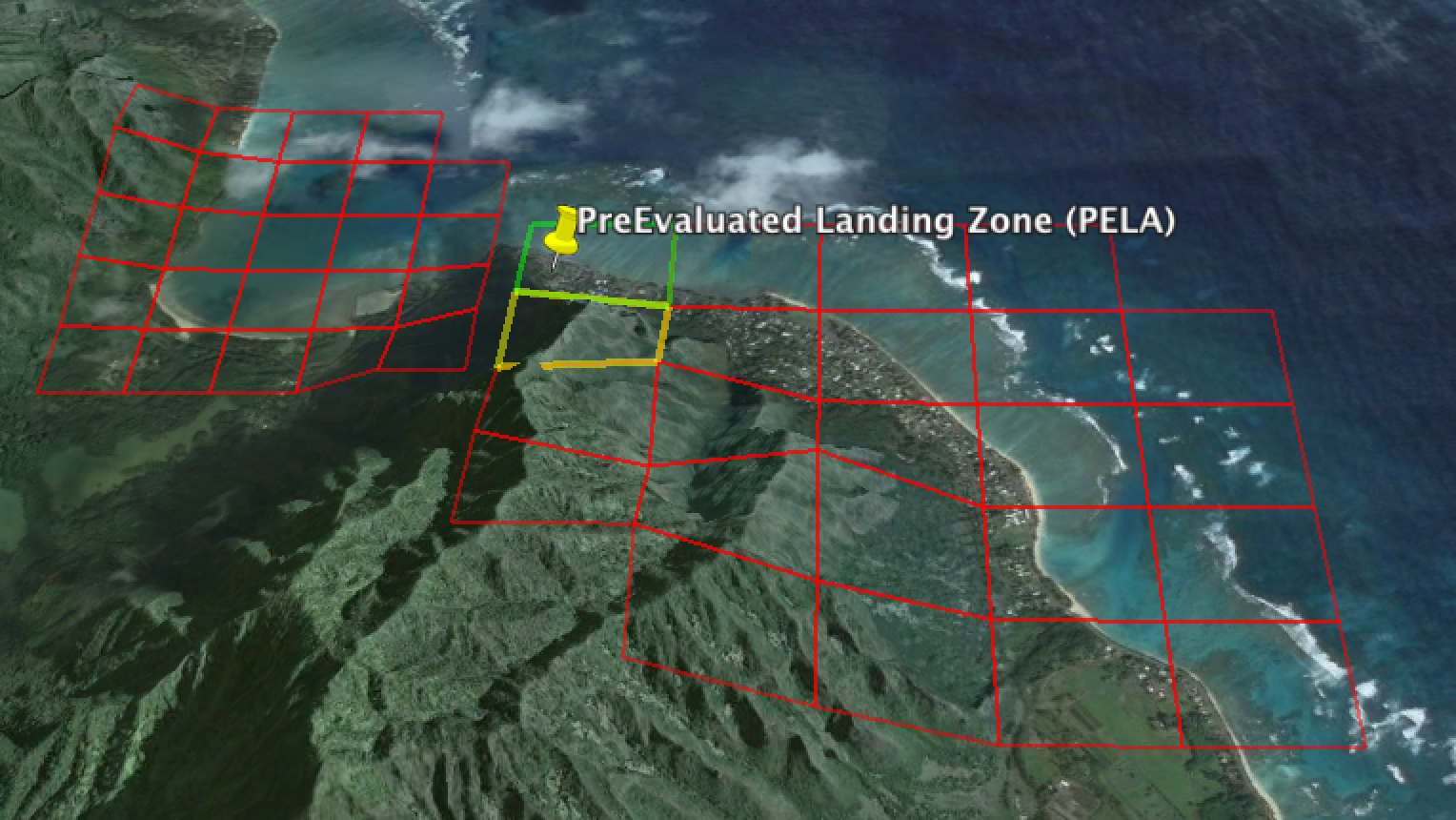 Work cells in Google Earth