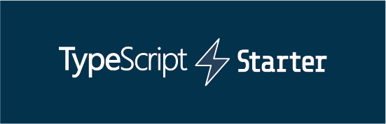 typescript-starter dark logo