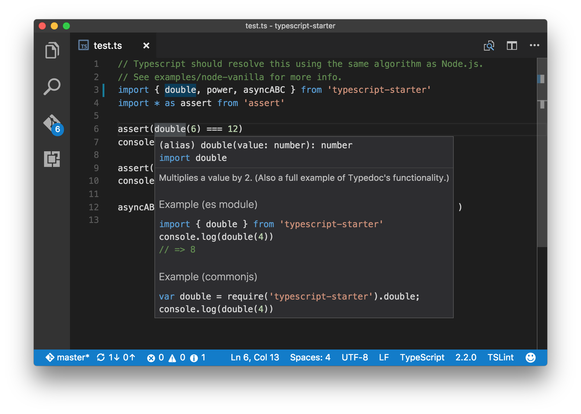 Typescript Editor Support – vscode
