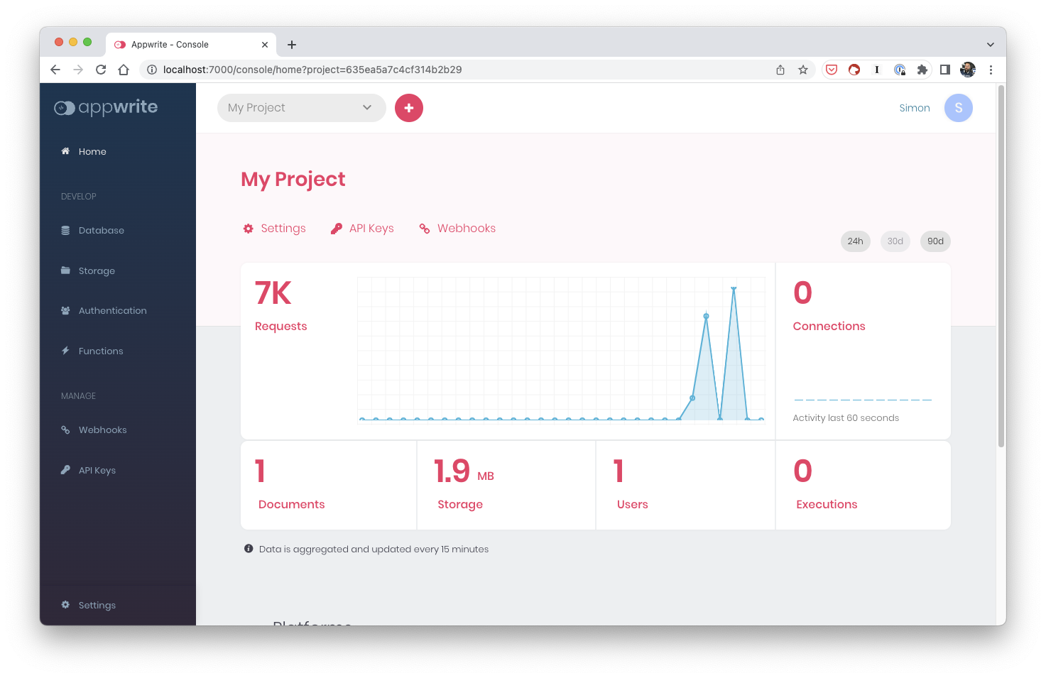 Appwrite Server Example