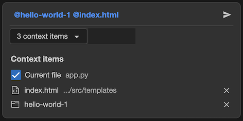 Context Drawer for Gemini Code Assist for VS Code
