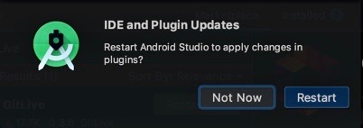 Restart Click on Restart to Apply Changes