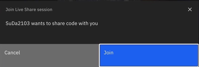 Accept Live Share Accept Live Share