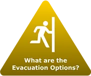 What are the Evacuation Options?