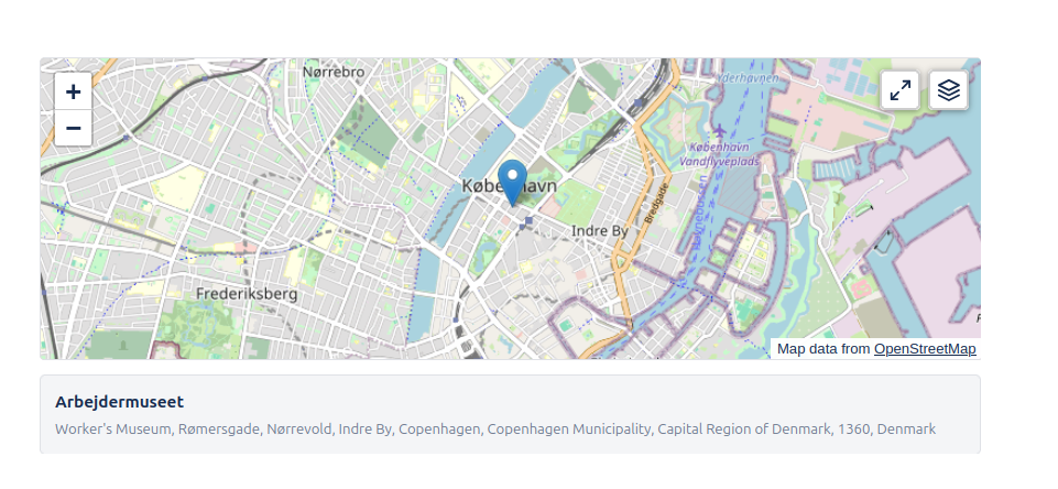 OpenStreetMap for Confluence Screenshot