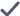 a small checkmark