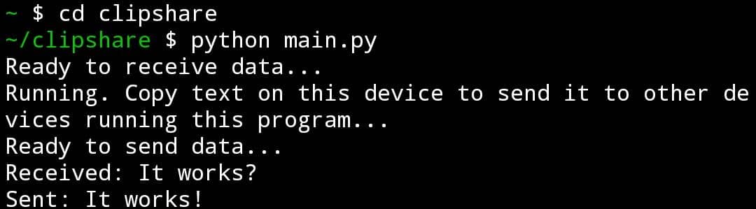 clipshare on my phone