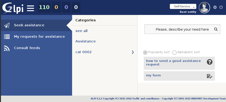 Service catalog 3.9.-Formcreators-helpdesk