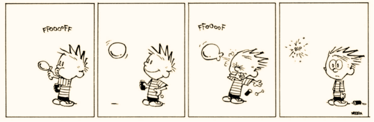 Calvin & Hobbes Illustration