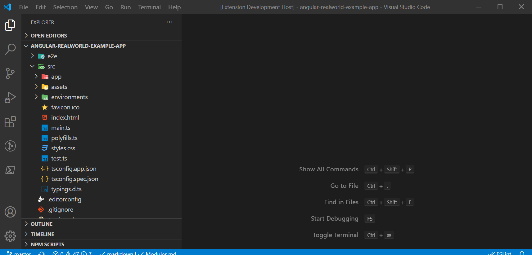 Generate markdown file from all modules