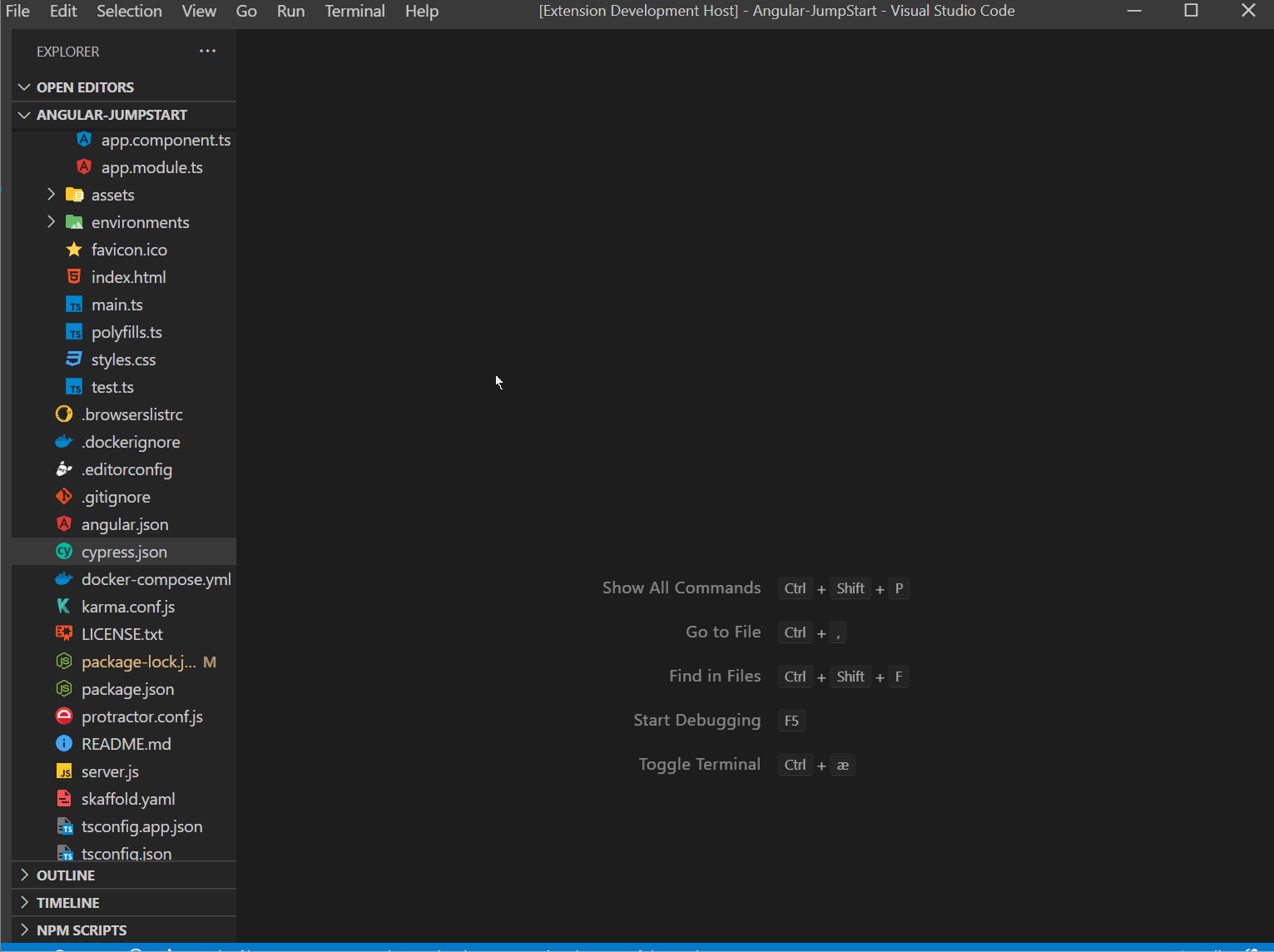 Show component hierarchy