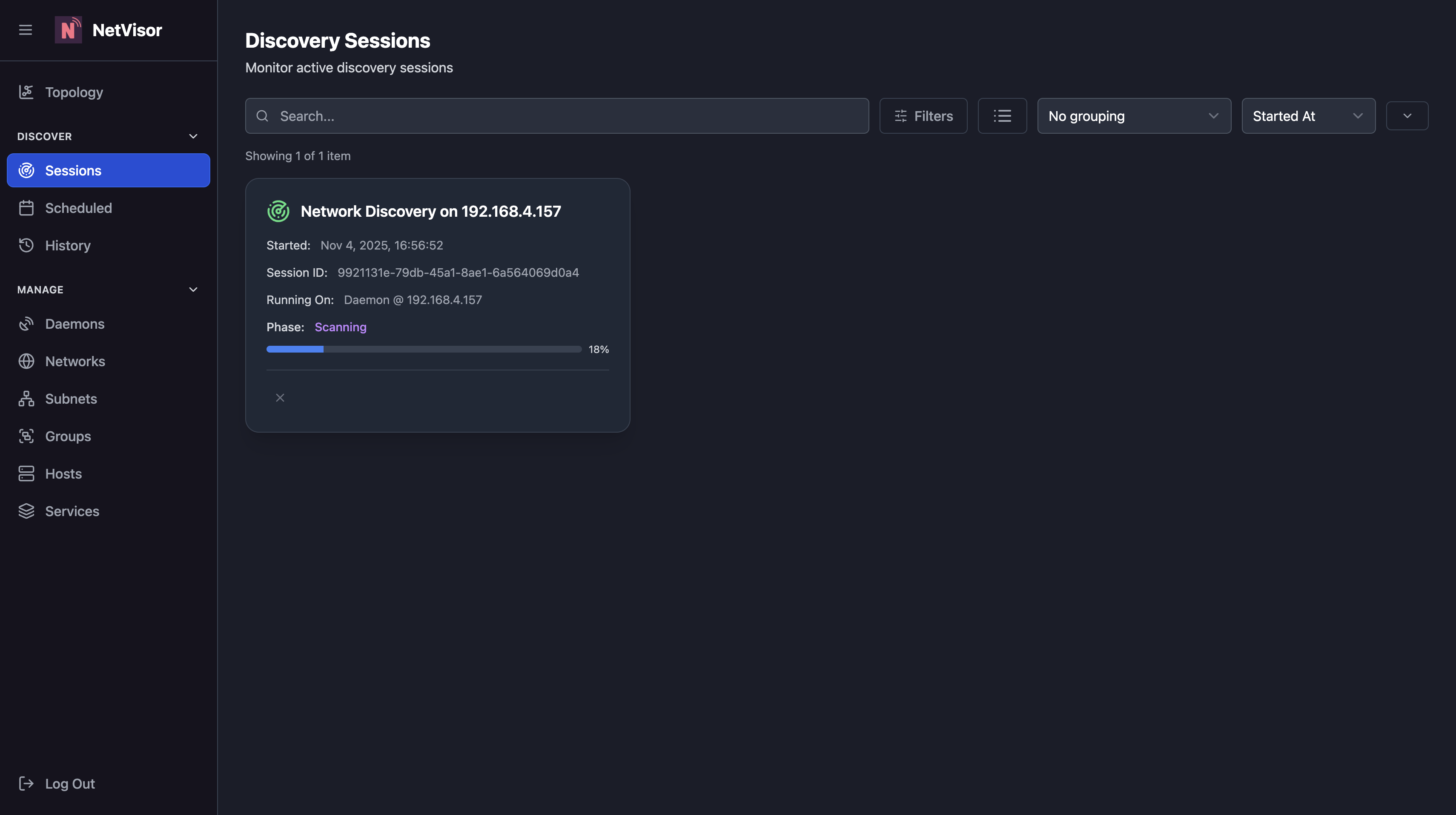 Discovery Sessions