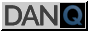 'Dan Q' mini button in the Web 1.0 style, featuring a spinning letter Q.