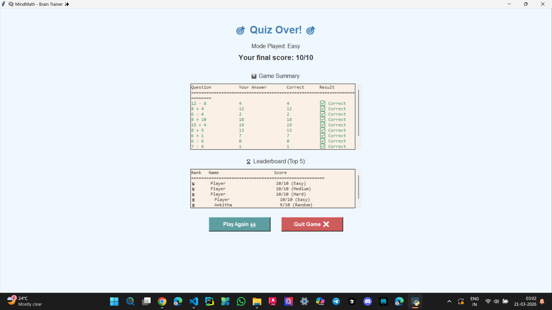 Results