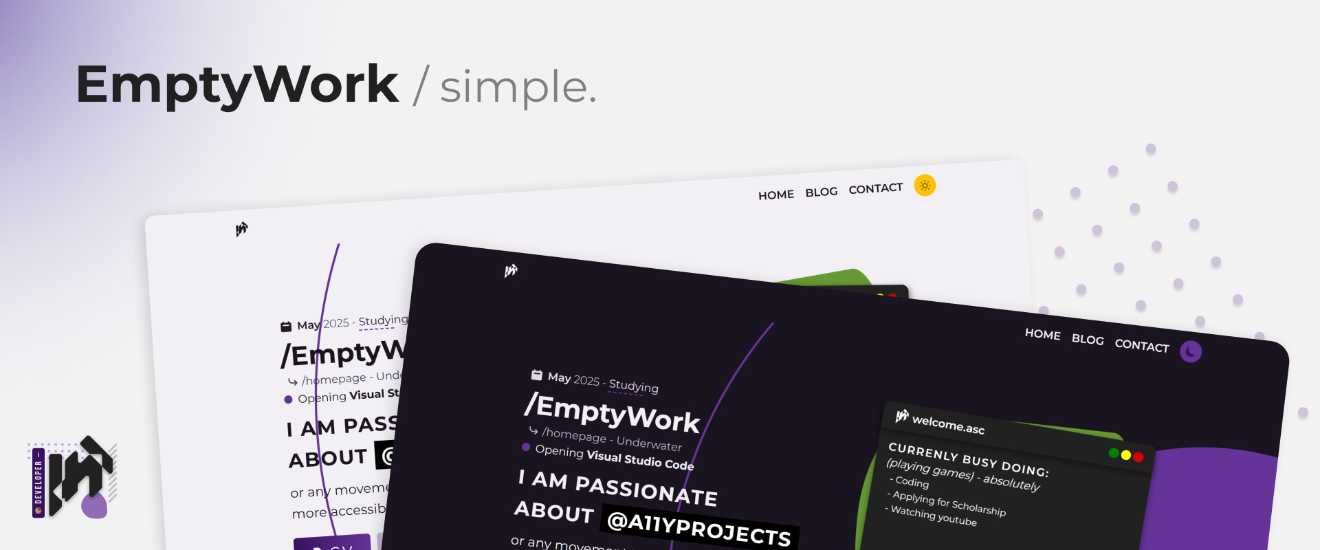 EmptyWork's Personal Website