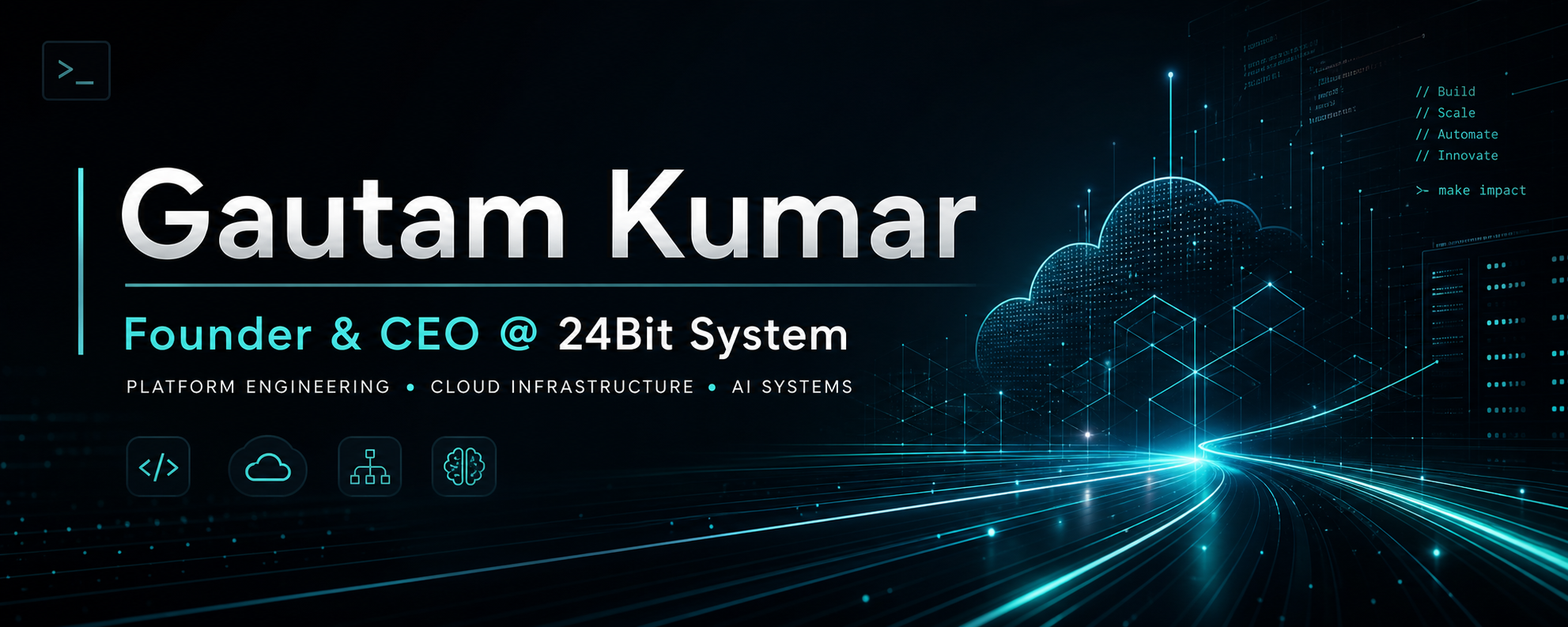 Gautam Kumar profile banner