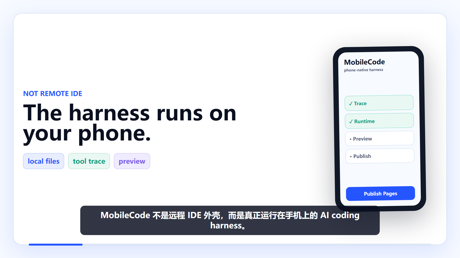 MobileCode 15-second Remotion teaser cover