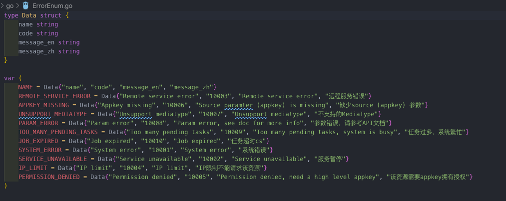 code-go-enum