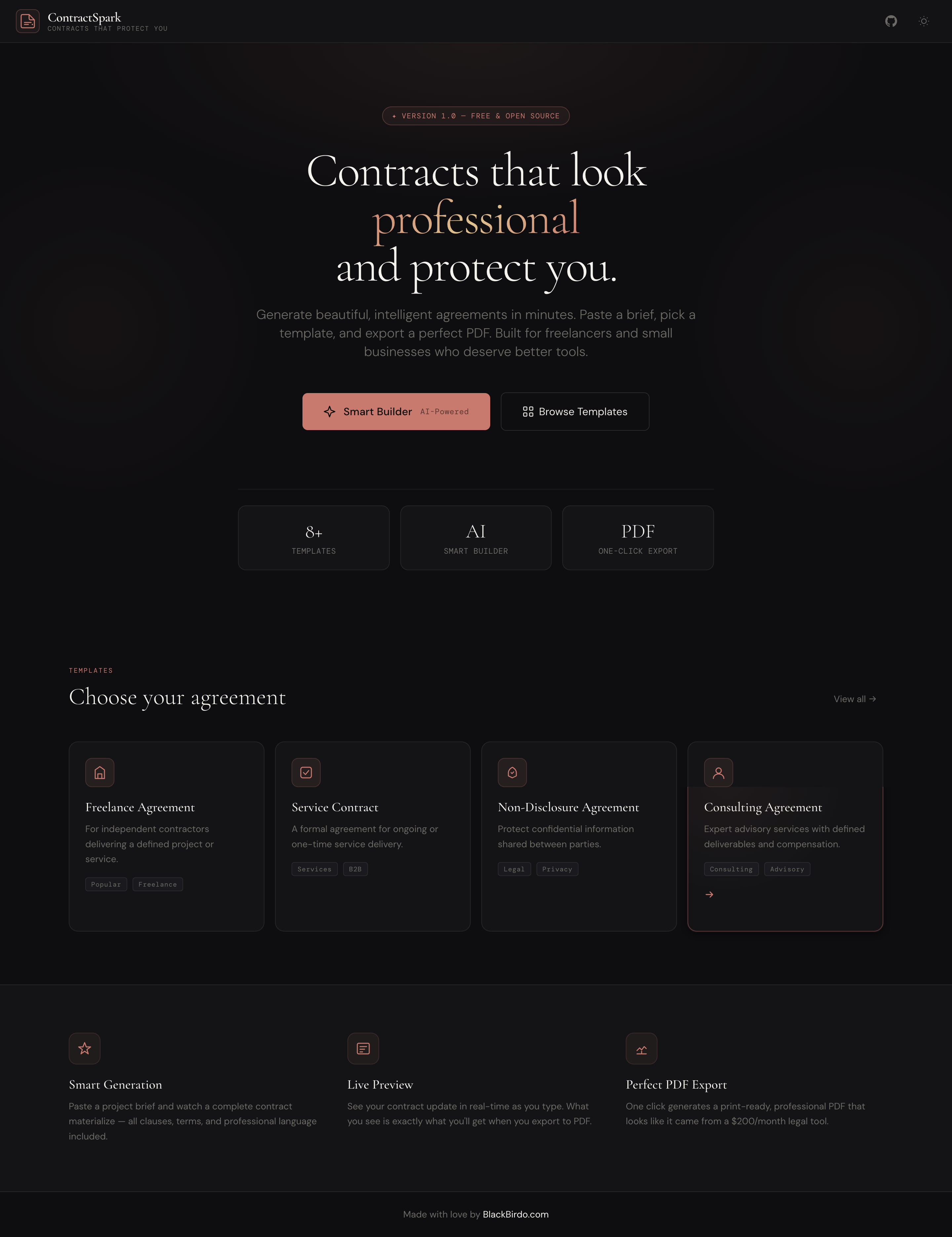 ContractSpark Preview 1