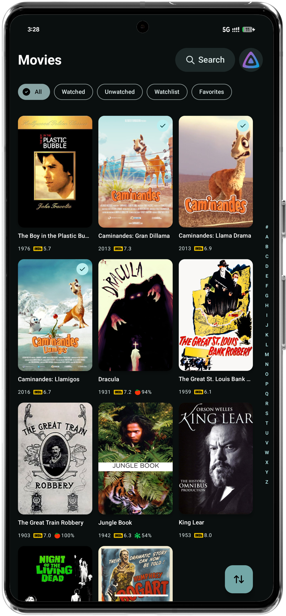 Library Page