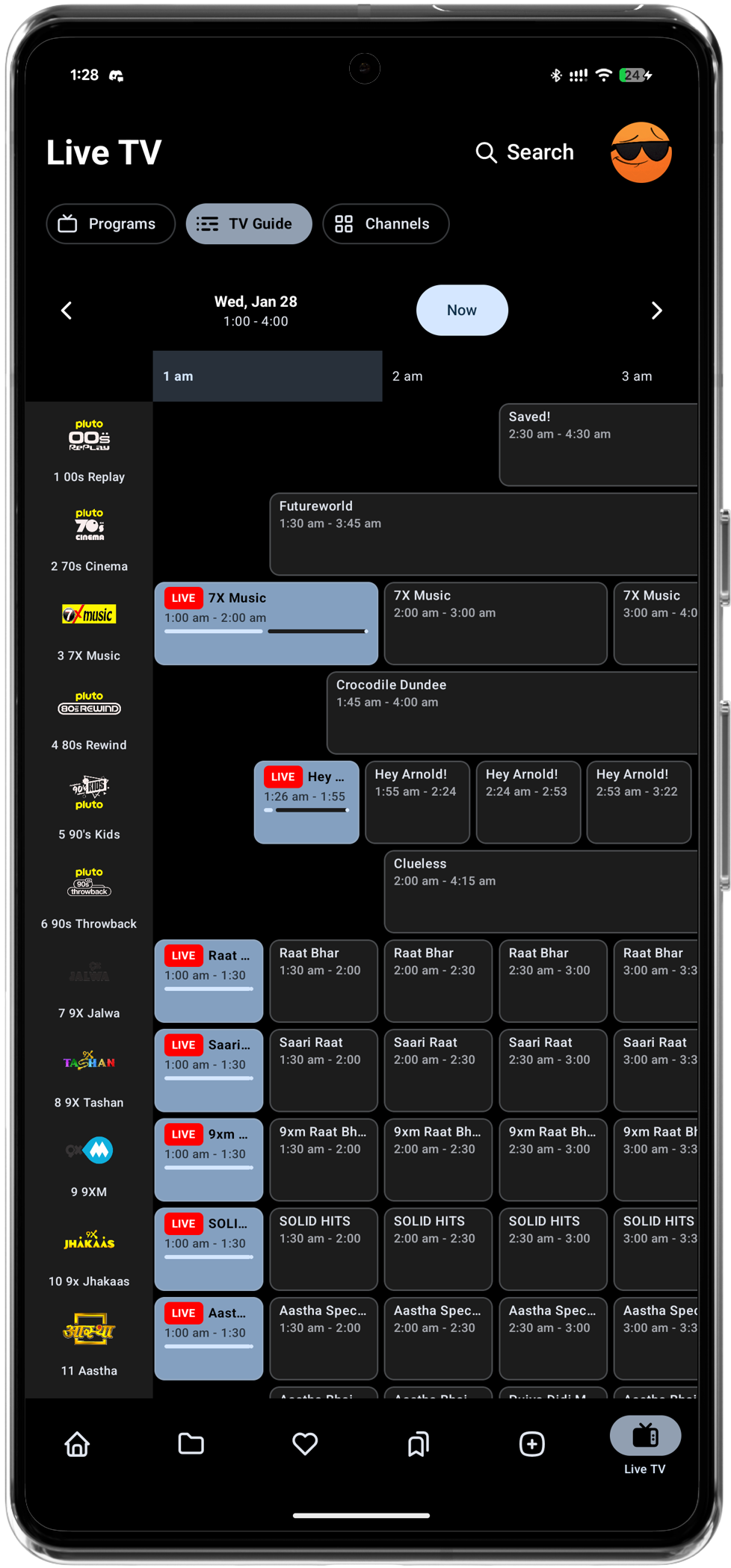 Library Page