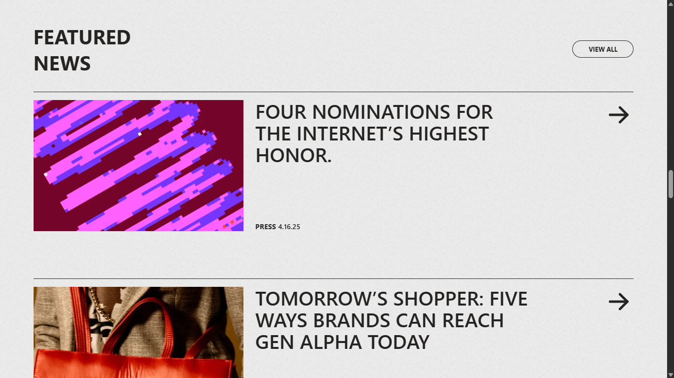 Featured News Screenshot
