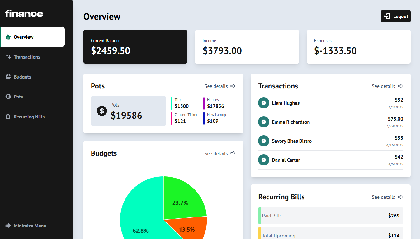 Finance App