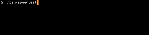 speedtest-php demo