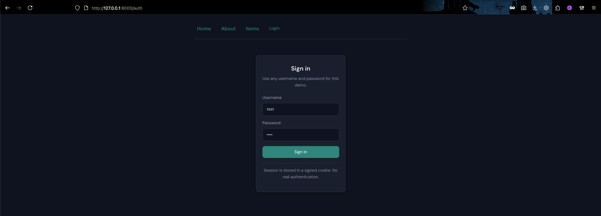 Login