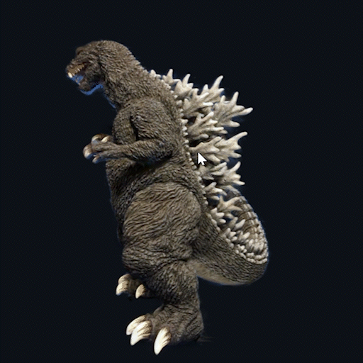 Web 3D Gaussian Splatting Viewer Widget Demo