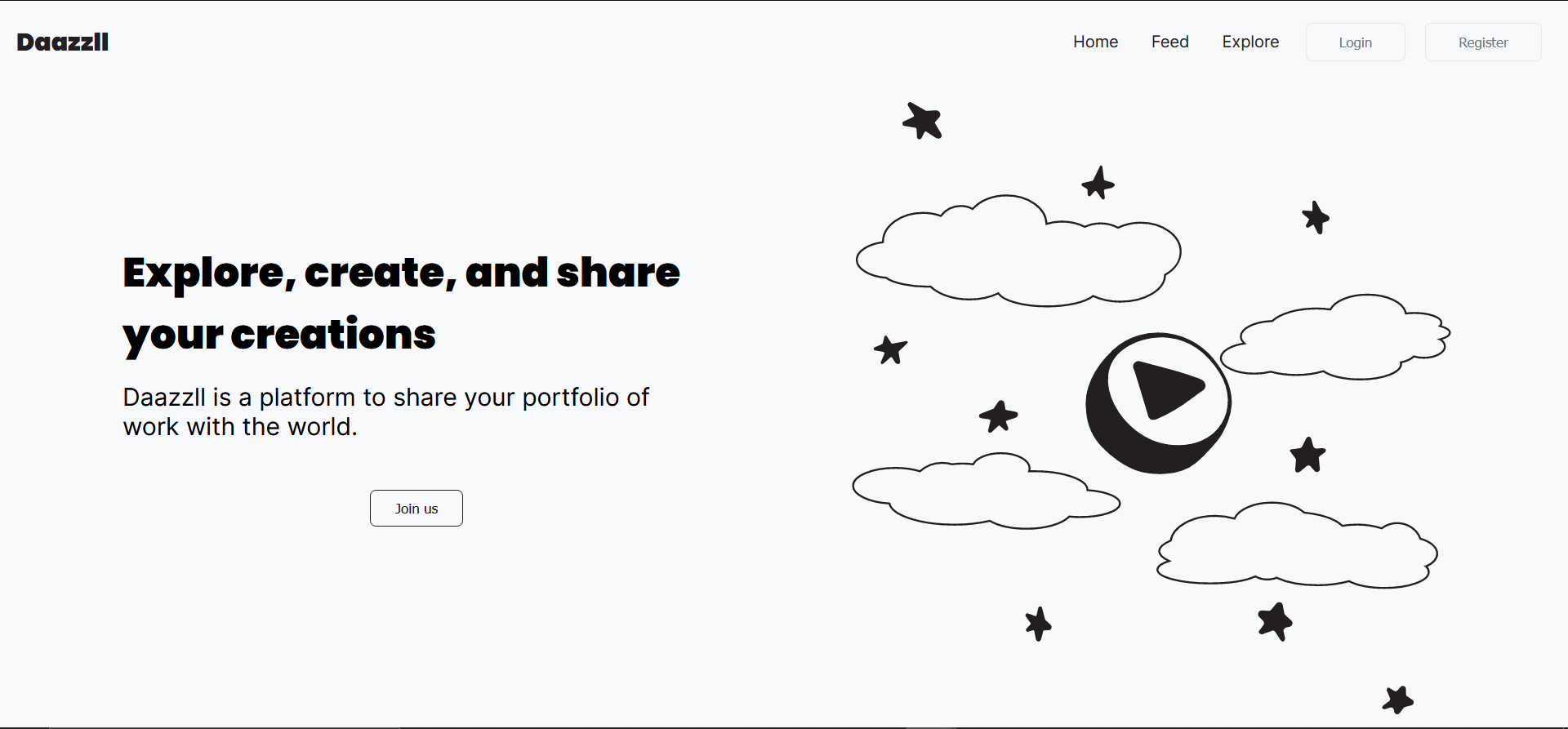 Daazzll a platform to share animated content