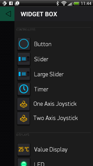 Widgets Box