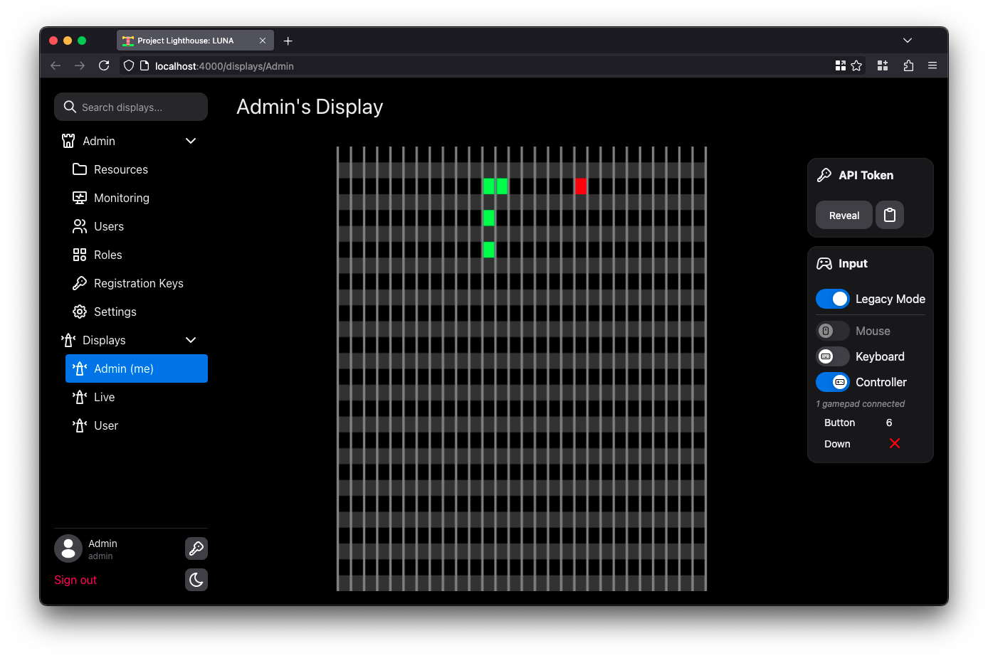LUNA Screenshot