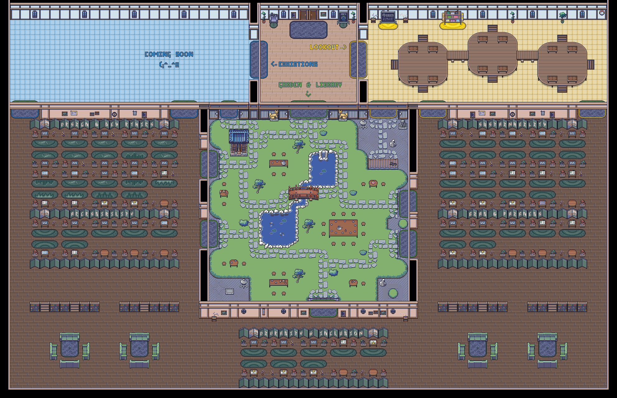 Library map