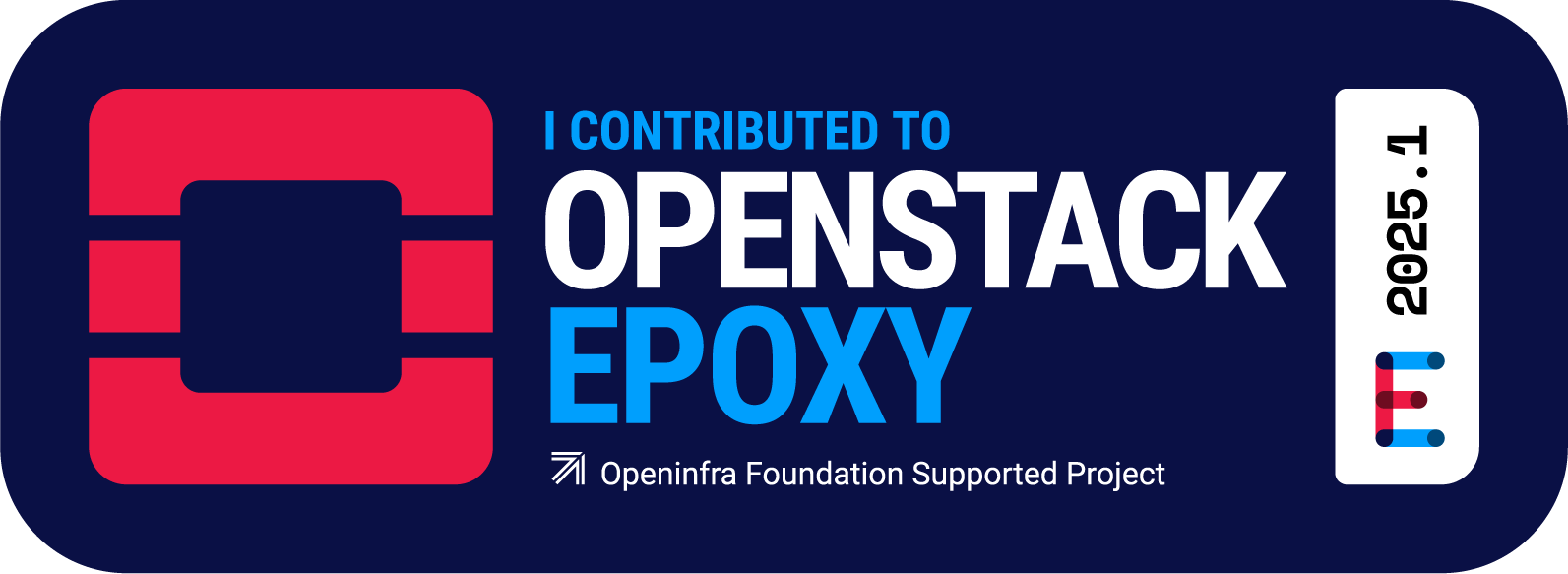 OpenStack contributor's badge