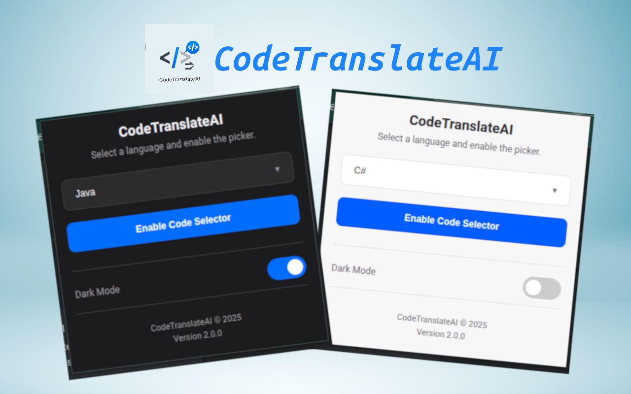CodeTranslateAI in action