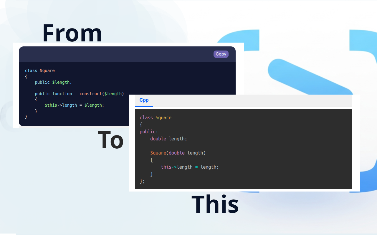 CodeTranslateAI in action