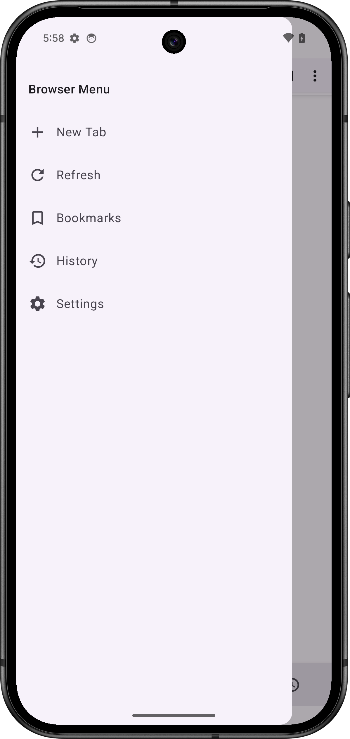 Android Menu