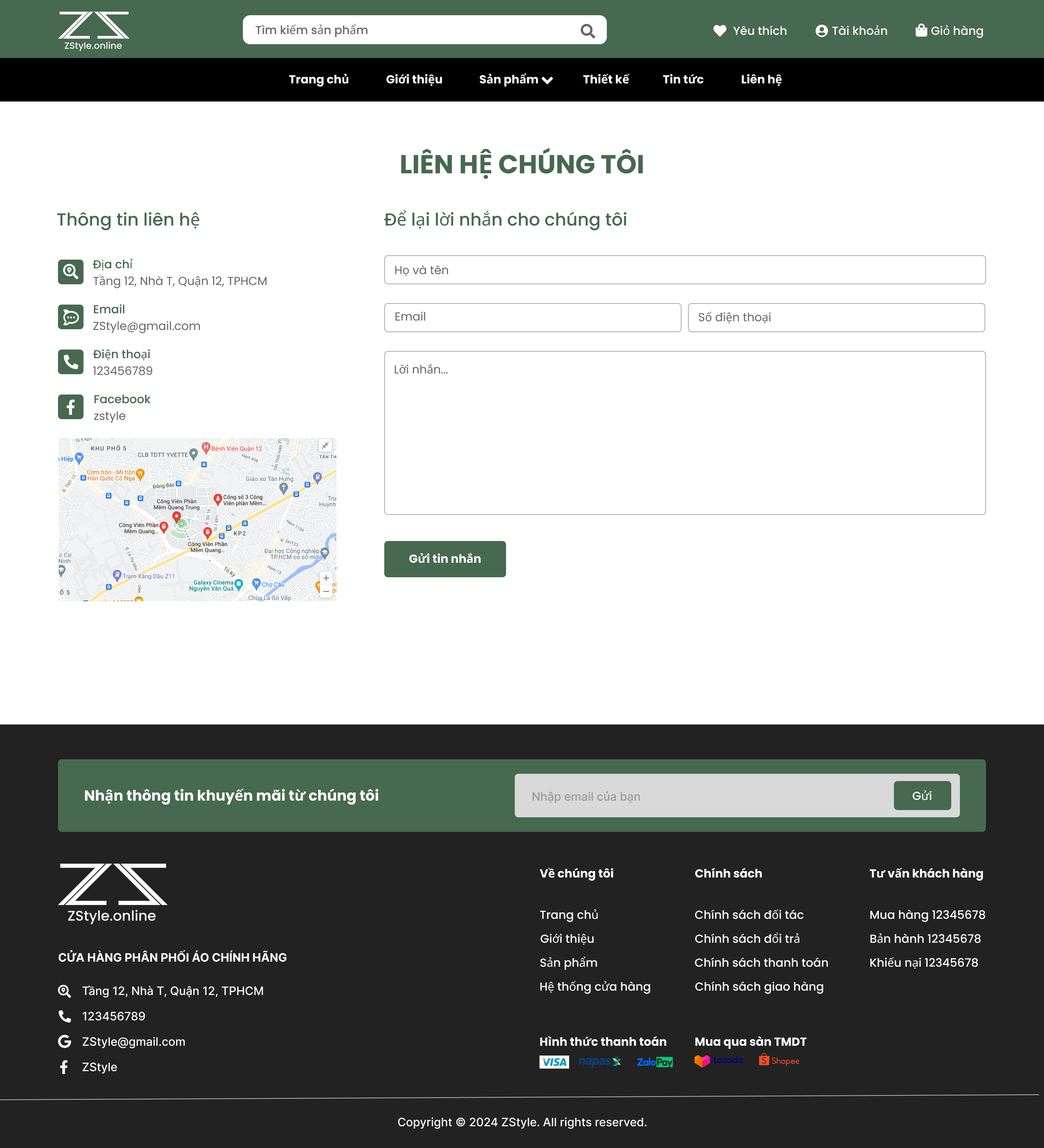 Contact Page