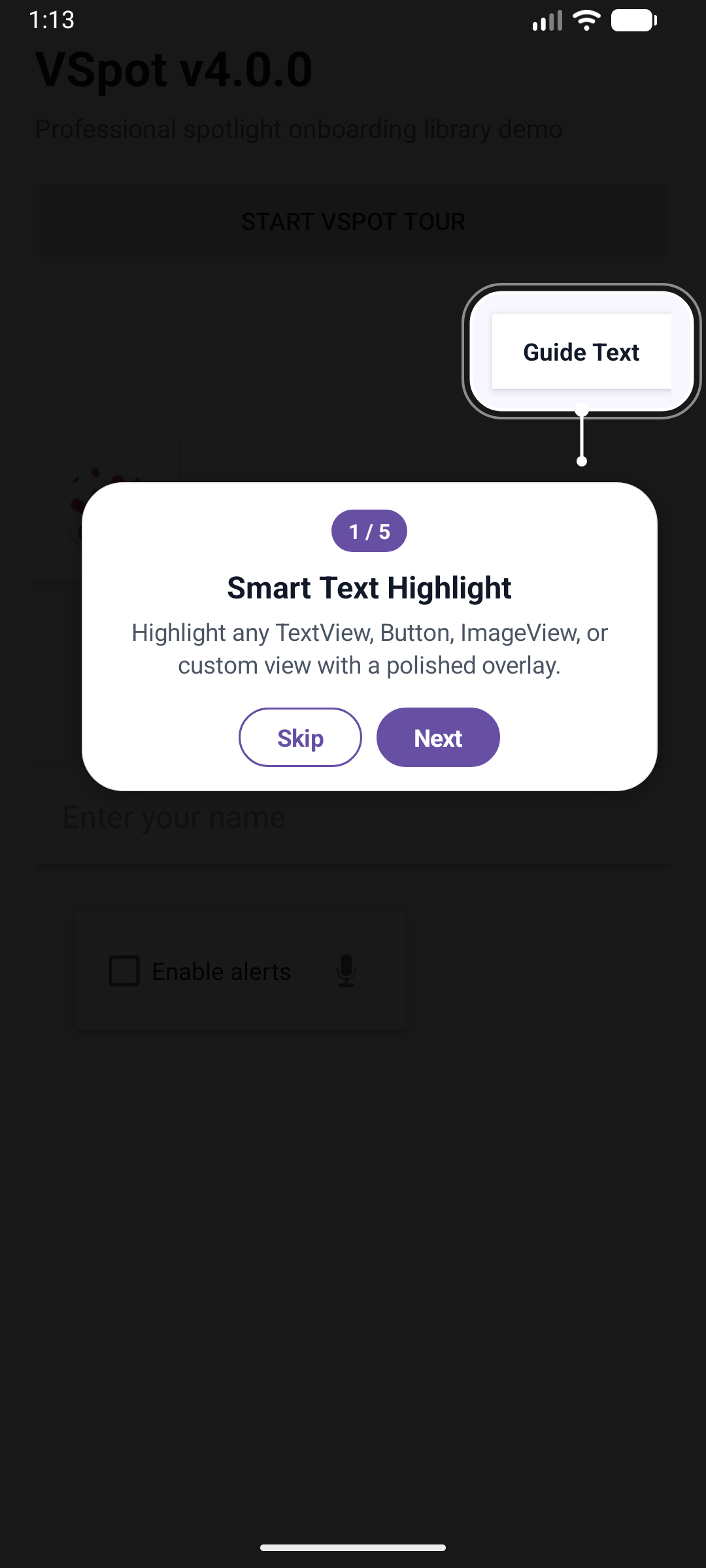 VSpot Smart Text Highlight